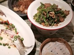 葱椒爆牛肉-绿茶餐厅(昆明世纪金源店)