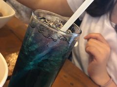 -蝶豆花蓝面条