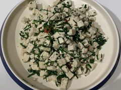 沙葱拌豆腐-宁夏国强手抓羊肉·清真菜(未央路凤三店)