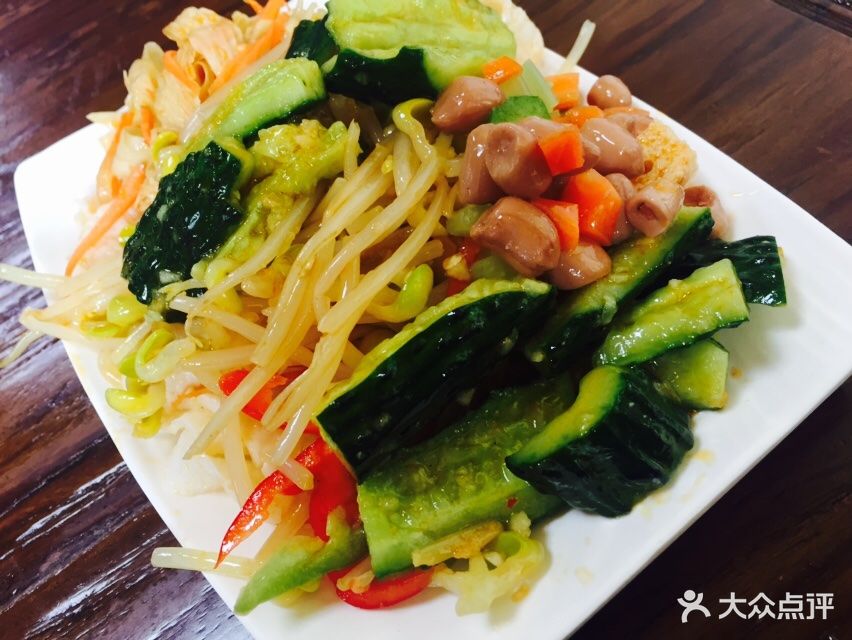 兰州王黑麦拉面(东关店)凉菜拼盘图片