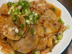 辣子土豆片-老磨油饼(高陵店)