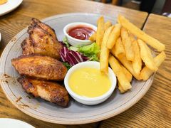 香炸鸡翅配薯条-Money Shops(愚园路店)