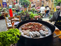 -老姐石板烧烤+铜炭火锅(总店)