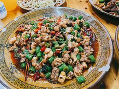 秘制青椒兔-一品红烧鸭特色川菜(三岔湖店)