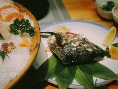 盐烤三文鱼头-文三酒肆自助放题(新街口友谊广场店)