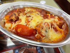芝士鲜茄猪扒焗饭-黄恩记茶餐厅(杨箕店)