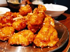 韩式干烹鸡块-笨鸡韩国料理