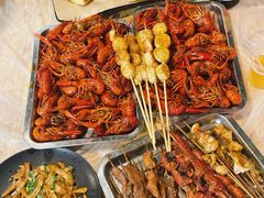 -郑记•不夜城烧烤•龙虾•虾蟹(黄鹤楼店)