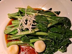 油淋脆菜心-绿茶餐厅(深圳龙华天虹购物中心店)