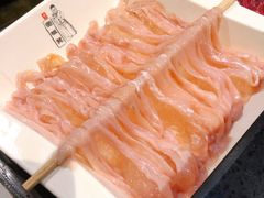 宽板凳鲜鸭肠-宽板凳老灶火锅(簋街店)