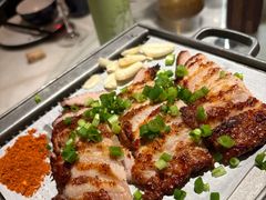 招牌烤肉-绿茶餐厅(财富购物中心店)