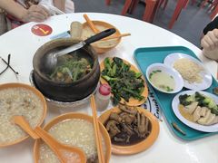 -长城砂煲田鸡粥