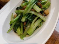 草菇焗菜心-北京老铺烤鸭(老城根店)