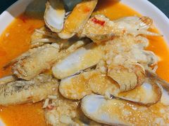 蒜蓉蛏子-烎记烧烤(蓝天花园店)