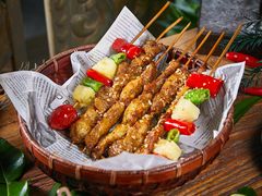 炭烤沙爹肉串-普叽普叽泰式茶餐厅(港汇店)