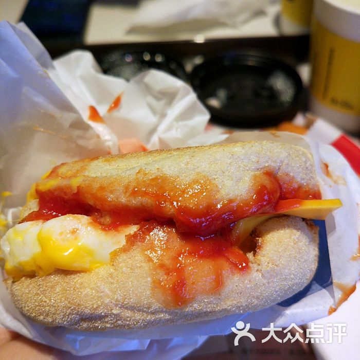 麦当劳(翠前北路店)吉士蛋麦满分图片 - 第3张