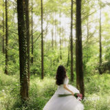 在逃公主 婚纱照