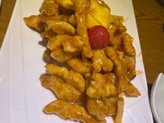 菠萝里脊肉-船歌·鱼水饺青岛菜(金狮广场店)