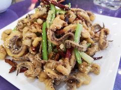 干煸鱿鱼须-普天和酒楼·新津菜·烤鸭(天津之眼店)