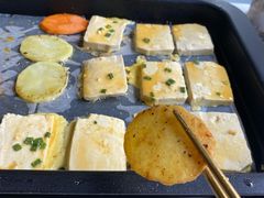 蛋煎豆腐-八乔煎肉馆·丹东特色煎锅(梅林店)