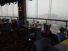靠窗位-粤海酒店-旋转餐厅
