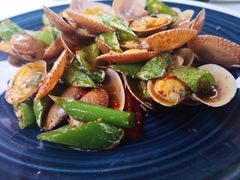 尖椒炒花甲-百味馆·粤菜·湛江菜(后海花园店)