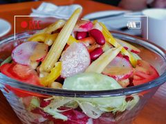 田园蔬菜沙拉-普兰达德国餐厅·德式脆皮烤猪肘·自酿啤酒(观唐店)