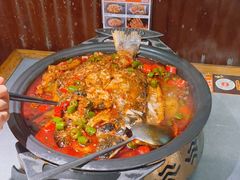 -探鱼·鲜青椒爽麻烤鱼(天河优托邦店)