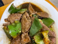 青椒炒猪肝-台湾风味小吃(长乐店)