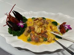 芝士牛油伊面焗龙虾-粤江春·早茶·潮粤菜·宴会(罗湖宝能中心店)