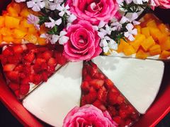 心念你鲜花主题千层礼盒-艾加柒克蛋糕茶歇甜品台(春熙路店)