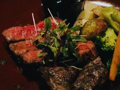 澳洲和牛牛胸配时令烤蔬菜-上海苏宁宝丽嘉酒店·Cafe Bellagio西餐厅