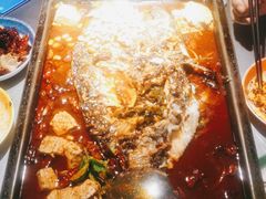 -探鱼·鲜青椒爽麻烤鱼(广州欣荣广场店)