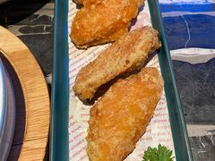 蛋黄鸡翅-新白鹿餐厅(虹桥南丰城店)
