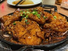 石锅碟鱼-渔家灯火(明湖店)
