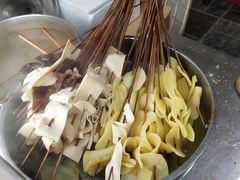 土豆片夹馍-老鼓楼麻辣烫夹馍