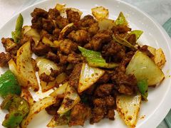 孜然羊肉-红旗饭庄