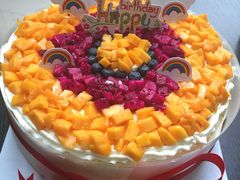 芒果裸蛋糕-艾加柒克蛋糕茶歇甜品台(春熙路店)