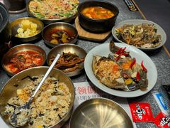 -草家酱蟹炭火烤肉店(珲春南路二店)