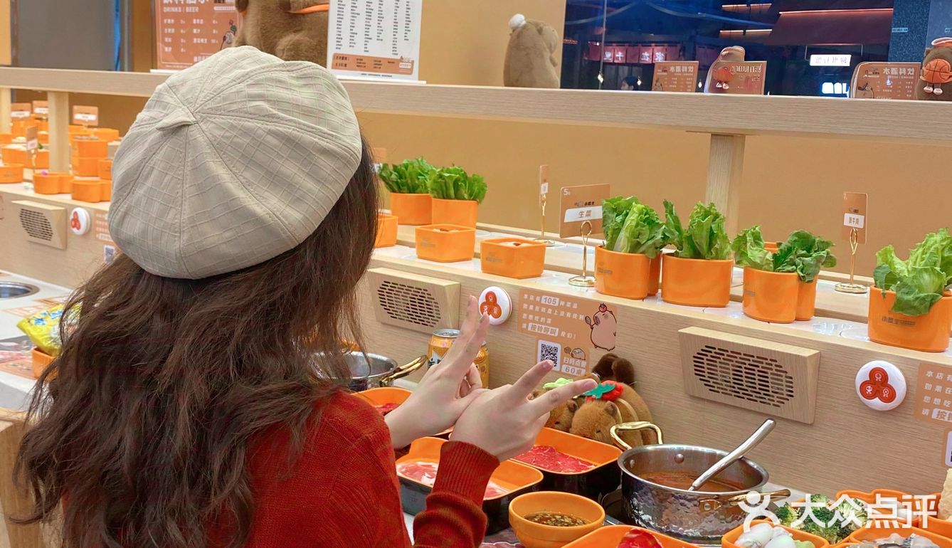 🔥卡皮巴拉火锅登陆国贸！治愈系开涮