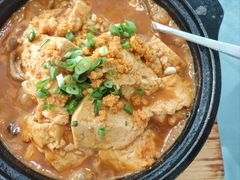 石锅海胆豆腐-大连湾旭日·家宴·海肠捞饭(马栏广场店)