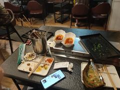 -長壹旋转烤吧 农家鸡火锅