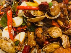 花蛤炒鸡-东来土菜馆(民祥园路店)