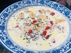 一大碗牛奶鸡蛋醪糟-雁滩白记·兰州牛肉面