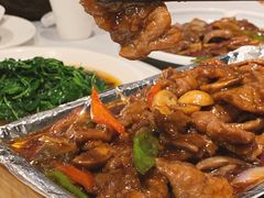 铁板蚝油牛肉-乾隆美食·本帮菜(黄河路店)