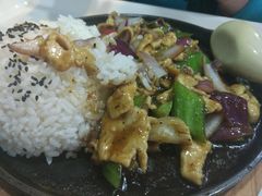 铁板黑椒鸡肉饭-美玲餐厅(保利店)