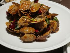 辣炒花蚬子-将相和·海鲜蒸饺大连菜