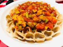 西红柿浇汁莜面-西贝(无锡万象城店)