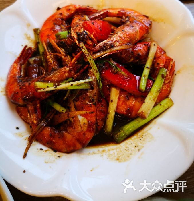 唐宫茶点(瑞虹天地月亮湾店)-黑胡椒海虾图片-上海美食-大众点评网