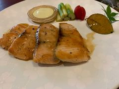 铁板三文鱼扒-蟹田居·活蟹料理(东城店)